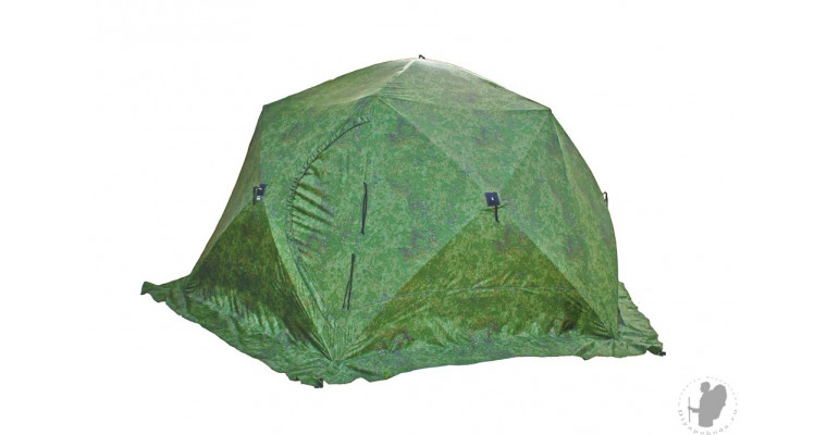 Палатка СТЭК Чум 3 трехслойная, камуфляж