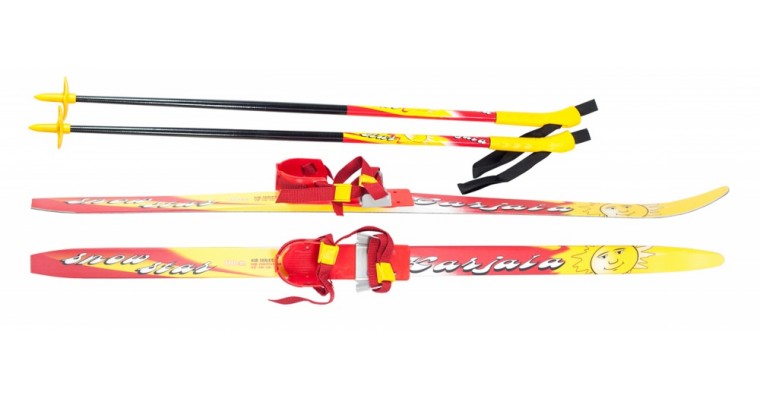 Лыжи детские KARJALA Snowstar75mm 100, 110, 120, 130, 140 см