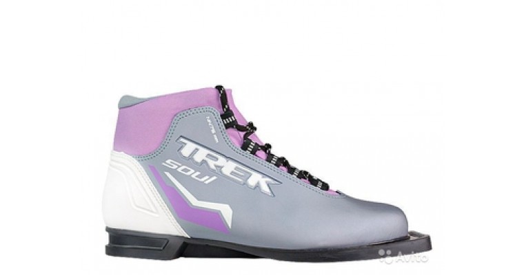 Лыжные ботинки TREK Soul Lilac 75 mm